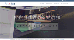 Desktop Screenshot of bexter.fr